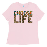 Bubblegum Pink Choose life Ladies Tee - Bettercallsaul