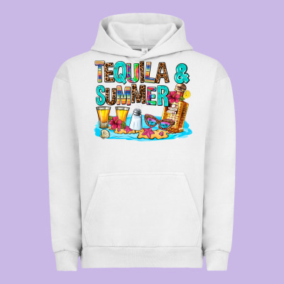 Tequila And Summmer Urban Hoodie Designed By Adodesignshop