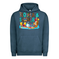 Pigment Midnight Navy tequila and summmer Urban Hoodie - AdoDesignShop