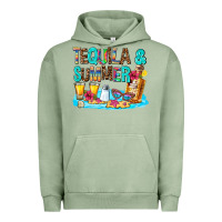Pigment Oil Green tequila and summmer Urban Hoodie - AdoDesignShop