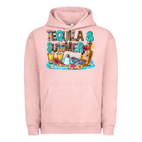 Pigment Salmon tequila and summmer Urban Hoodie - AdoDesignShop