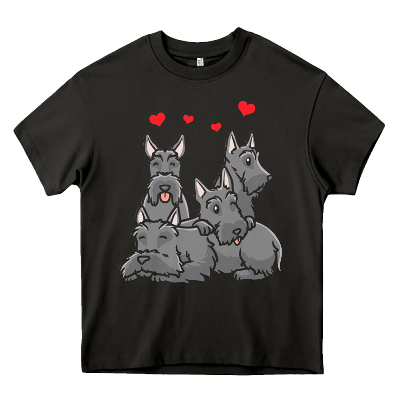 Scottish Terrier Lover Scottish Terrier Dog Aberdeen Terrier Heavy Core Tee by trangStudio | Teevron