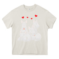 Cream Scottish Terrier Lover Scottish Terrier Dog Aberdeen Terrier Heavy Core Tee - trangStudio