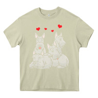Mossy Scottish Terrier Lover Scottish Terrier Dog Aberdeen Terrier Heavy Core Tee - trangStudio
