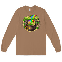 Toasted Coconut shamrock farm Long Sleeve Tee - CowGirlArtShop