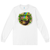 White shamrock farm Long Sleeve Tee - CowGirlArtShop