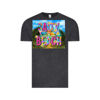 Vintage Black salty beach Vintage Tee - TumblerDesignByShophia