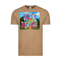 Vintage Coffee salty beach Vintage Tee - TumblerDesignByShophia