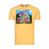 Vintage Mustard salty beach Vintage Tee - TumblerDesignByShophia