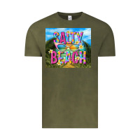Vintage Olive salty beach Vintage Tee - TumblerDesignByShophia