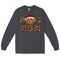 Smoke christmas  toy poodle dog mom Long Sleeve Tee - RanaPortraitStore