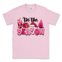 Bubblegum Pink Pink 'tis the season Christmas Classic Tee - texasbilliewilder