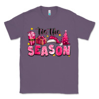 Lavender Pink 'tis the season Christmas Classic Tee - texasbilliewilder