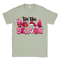 Matcha Pink 'tis the season Christmas Classic Tee - texasbilliewilder