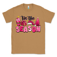 Toasted Coconut Pink 'tis the season Christmas Classic Tee - texasbilliewilder