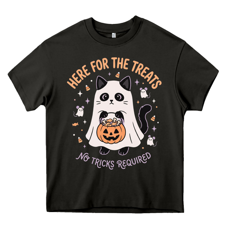 Halloween Cat Costume Heavy Core Tee by StudioElite | Teevron
