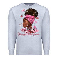 Heather Grey stronger than cancer Premium Sweatshirt - BarkalooDesign