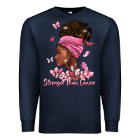 Navy stronger than cancer Premium Sweatshirt - BarkalooDesign