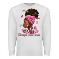 Oatmeal Heather stronger than cancer Premium Sweatshirt - BarkalooDesign