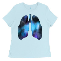 Baby Blue white lungs Ladies Tee - Bettercallsaul