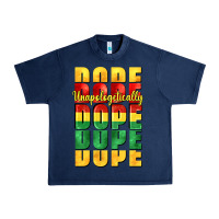 Navy unapologetically dope cowgirl Urban Heavy Tee - CowGirlArtShop