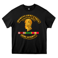 Black Womens Army Corps Vietnam Era Veteran Mother Day Gift Heavy Core Tee - trangStudio