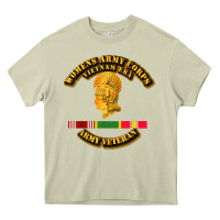 Mossy Womens Army Corps Vietnam Era Veteran Mother Day Gift Heavy Core Tee - trangStudio