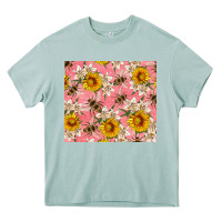 Arona bees and flowers Heavy Core Tee - Artiststas