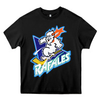 Black Quebec Rafales Heavy Core Tee - PixelFlow