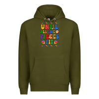 Army Green Until all the pieces fit Premium Hoodie - CowhideDigitalArt