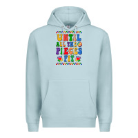 Blue Mist Until all the pieces fit Premium Hoodie - CowhideDigitalArt