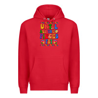Red Until all the pieces fit Premium Hoodie - CowhideDigitalArt