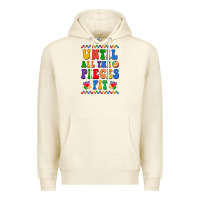 Sandshell Until all the pieces fit Premium Hoodie - CowhideDigitalArt