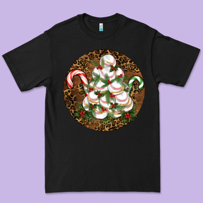 Merry Christmas Baseball Premium Tee Designed By Ranaportraitstore