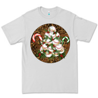 Dove Grey Merry Christmas Baseball Premium Tee - RanaPortraitStore