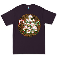 Plum Merry Christmas Baseball Premium Tee - RanaPortraitStore