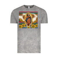 Cloud Rock our lady of guadalupe Vintage Tee - TumblerDesignByShophia