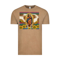 Vintage Coffee our lady of guadalupe Vintage Tee - TumblerDesignByShophia
