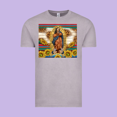 Our Lady Of Guadalupe Vintage Tee Designed By Tumblerdesignbyshophia