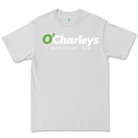 Dove Grey O'Charley's Resto and Bar Premium Tee - InspiraDesign