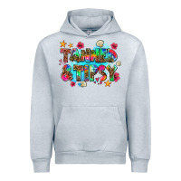 Heather Grey tanned and tipsy Urban Hoodie - AdoDesignShop