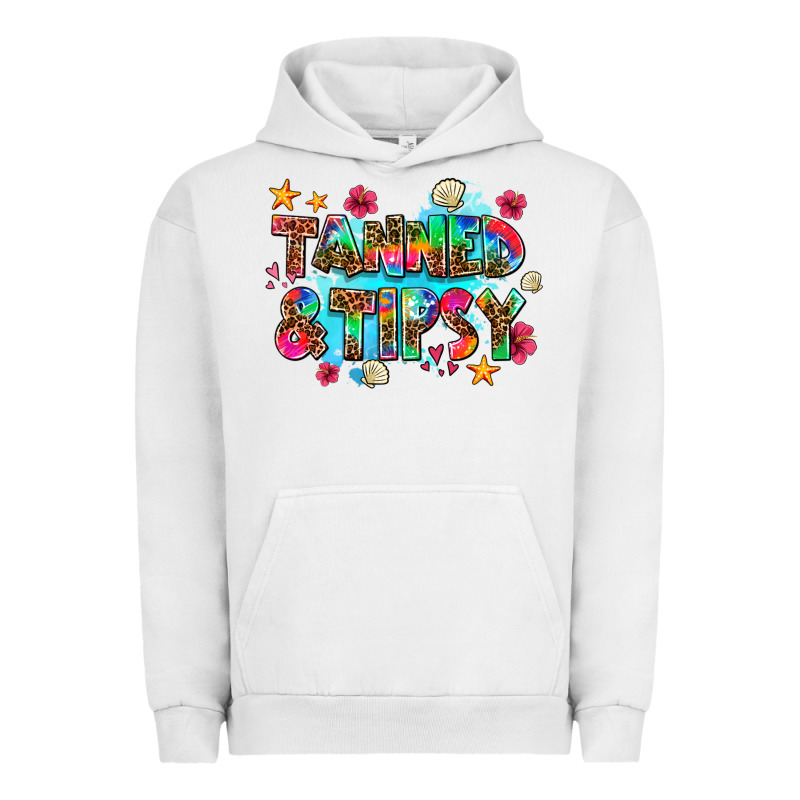 Tanned And Tipsy Urban Hoodie by AdoDesignShop | Teevron