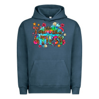 Pigment Midnight Navy tanned and tipsy Urban Hoodie - AdoDesignShop