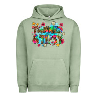 Pigment Oil Green tanned and tipsy Urban Hoodie - AdoDesignShop