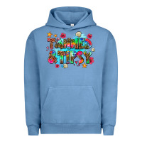Pigment Pebble Blue tanned and tipsy Urban Hoodie - AdoDesignShop