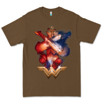 Cacao wonder woman movie arms crossed t shirt Premium Tee - InspiraDesign