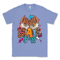 Colony Blue Afro woman nail boss Classic Tee - RanaPortraitStore