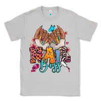 Moon Dust Afro woman nail boss Classic Tee - RanaPortraitStore