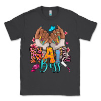 Smoke Afro woman nail boss Classic Tee - RanaPortraitStore