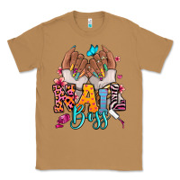 Toasted Coconut Afro woman nail boss Classic Tee - RanaPortraitStore